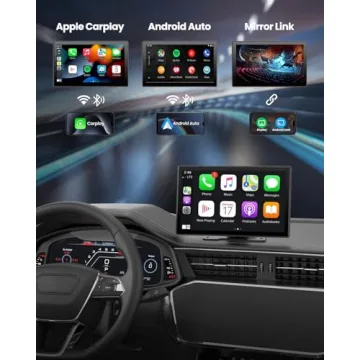 9'' Wireless Carplay Stereo with 4K Dash Cam & GPS
