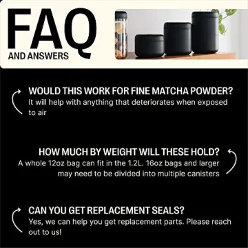 Fellow Atmos Vacuum Canister for Coffee Freshness