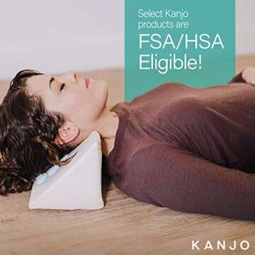Kanjo Acupressure Neck Pain Relief Pillow for Stress Relief