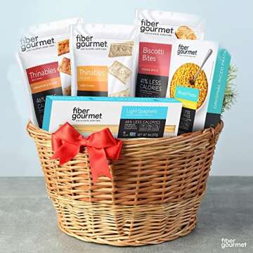 Fiber Gourmet Holiday Variety Pack - Nutritious Snacks & Pasta Hamper