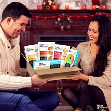 Fiber Gourmet Holiday Variety Pack - Healthy Food Gift Basket
