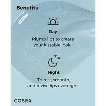 COSRX Lip Care Balm for Dry Chapped Lips, Enriched with Shea Butter, Sleeping Mask, Korean Skin Care, Animal Testing-Free, Artificial Fragrance-Free, Parabens-Free (Lip Plumper)