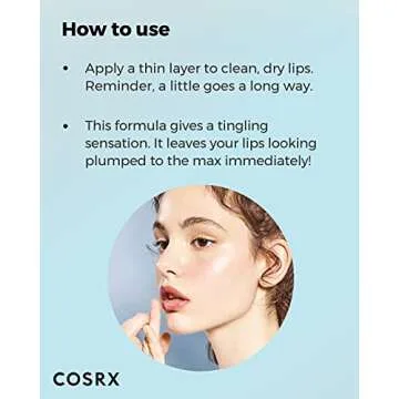 COSRX Lip Care Balm for Dry Chapped Lips, Enriched with Shea Butter, Sleeping Mask, Korean Skin Care, Animal Testing-Free, Artificial Fragrance-Free, Parabens-Free (Lip Plumper)