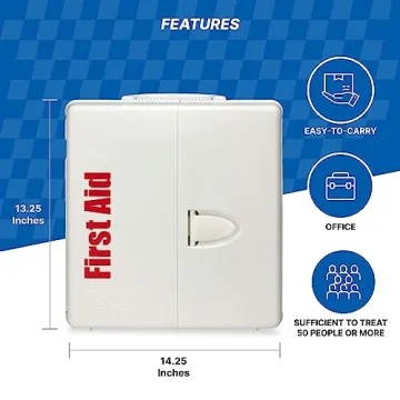 First Aid Only SmartCompliance 50-Person OSHA First Aid Kit