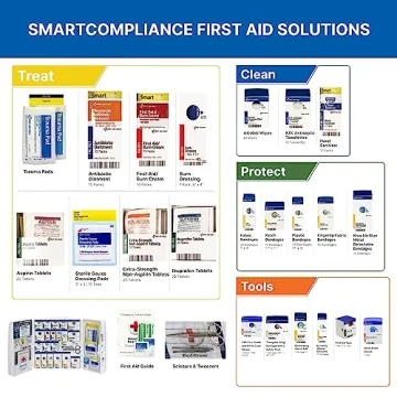 First Aid Only SmartCompliance 50-Person OSHA First Aid Kit