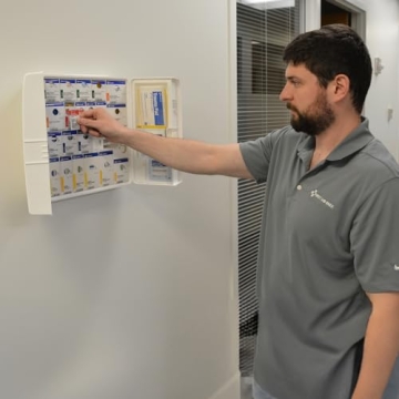 First Aid Only SmartCompliance 50-Person OSHA First Aid Kit