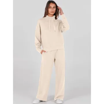 ANRABESS Women's 2 Piece Sweatsuit Set for Fall Style
