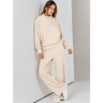 ANRABESS Women's 2 Piece Sweatsuit Set for Fall Style