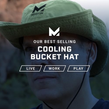 Unisex MISSION Cooling Bucket Hat - Stylish & Functional