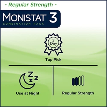 Monistat 3-Day Yeast Infection Treatment & Anti-Itch Cream