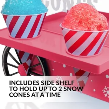 Nostalgia Vintage Snow Cone Machine for Fun Treats