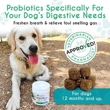 Balanced Breed Dog Probiotics for Fresh Breath and Health
