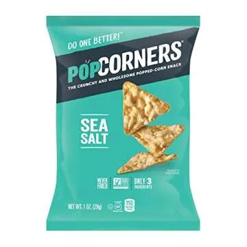 Popcorners Snacks Pack - Gluten Free Chips Variety 18 Count