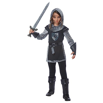 California Costumes Girls Noble Knight Costume - Small Size for Ages 5-10