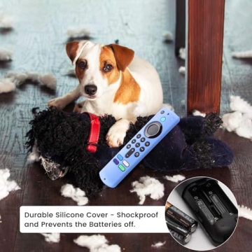 2-Pack Glowing Remote Cover for Easy Access with Lanyard