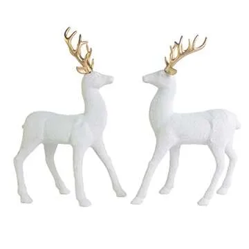 GEDLIRE Christmas Reindeer Decoration Set for Holidays