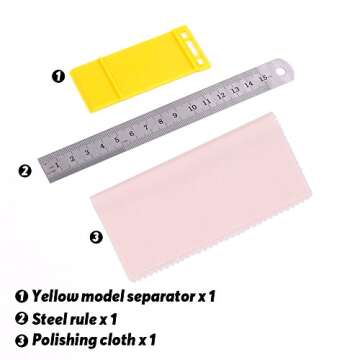 Rustark 21Pcs Modeler Basic Tools Set for Crafting