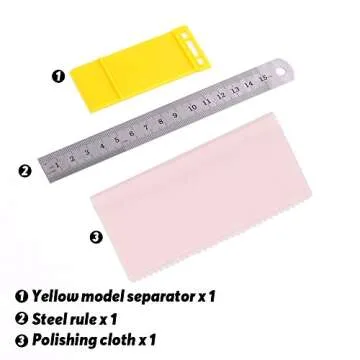 Rustark 21Pcs Modeler Basic Tools Set for Crafting