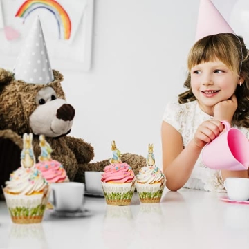 Peter Rabbit Cupcake Decorations - Whimsical Party Supplies