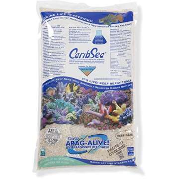 Carib Sea Arag-Alive Special Grade Sand, 20 lbs.