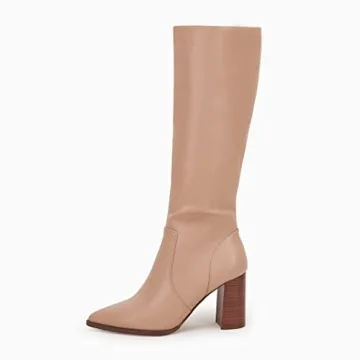 Stylish Coutgo Women’s Knee High Boots for All Seasons
