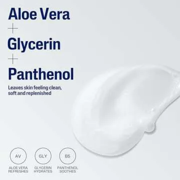 Cetaphil Ultra Gentle Refreshing Body Wash, For Dry to Normal, Sensitive Skin, 16.9oz Pack of 3, Aloe Vera, Calendula, Vitamin B5, Hypoallergenic, Paraben Free, Fragrance Free, Dermatologist Tested