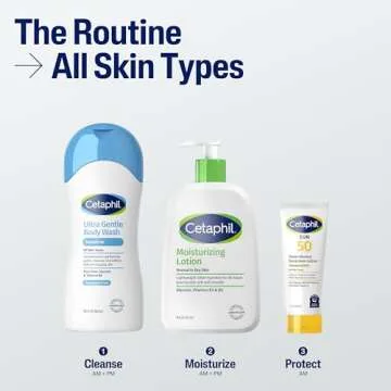 Cetaphil Ultra Gentle Refreshing Body Wash, For Dry to Normal, Sensitive Skin, 16.9oz Pack of 3, Aloe Vera, Calendula, Vitamin B5, Hypoallergenic, Paraben Free, Fragrance Free, Dermatologist Tested