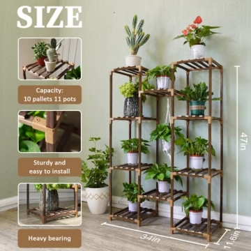 Uneedem Plant Stand Maximize Your Indoor Garden Space