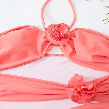 One Piece Swimsuit with Cover Up for Stylish Summer Fun