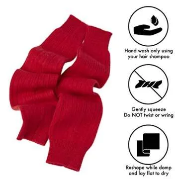Cashmere Boutique Leg Warmers – Stylish & Warm Winter Accessory