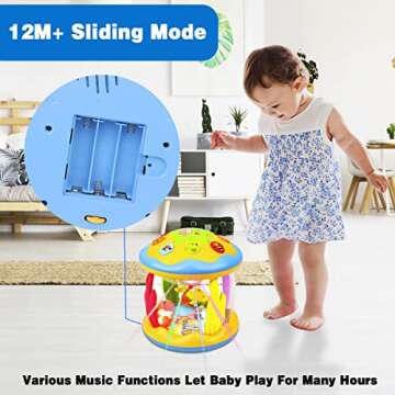Aboosam Baby Toys - Musical Learning Fun for Infants