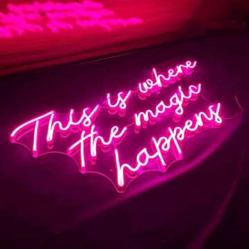 Fukemara Neon Sign - Magical Ambiance for Any Occasion