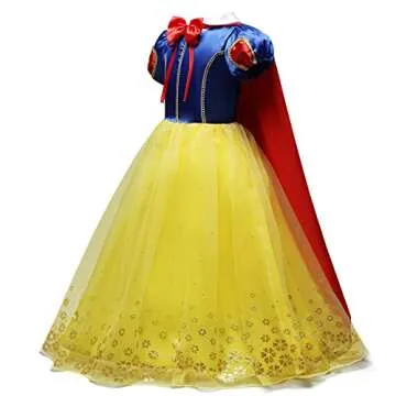 MINACARE New Princess Costume for Girls Party Dress Up