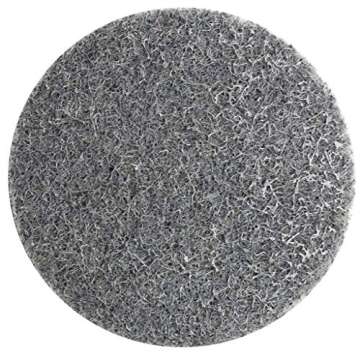 Benchmark Abrasives 2 Inch Sanding Discs Quick Change Silicon Carbide Surface Preparation Wheels, Polishing Wheel for Drill & Die Grinder Sanding Disc, Paint Stripper & Removal - (10 Pack)(Grey)