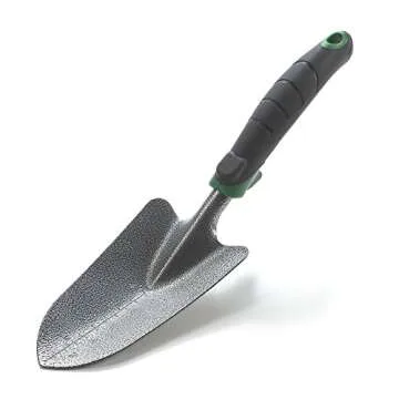 Edward Tools Garden Trowel - Heavy Duty Carbon Steel Garden Hand Shovel with Ergonomic Grip - Strong...