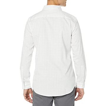 Men's Slim-Fit Long-Sleeve Stretch Dress Shirt