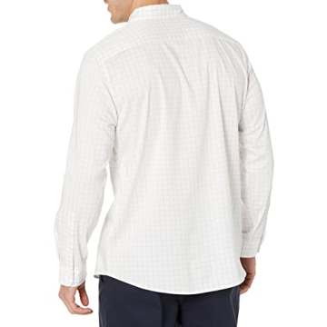 Men's Slim-Fit Long-Sleeve Stretch Dress Shirt