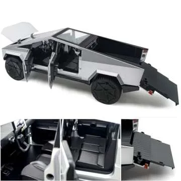 Cybertruck 1/24 Diecast Toy Truck - Lights and Sounds Fun