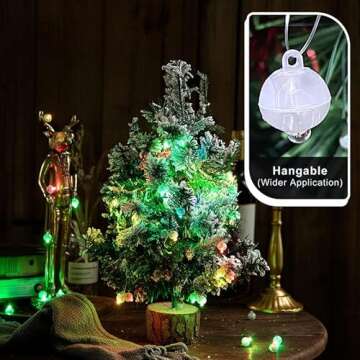 ZGWJ 100PCs Mini Led Lights for Paper Lantern, Led Balloons Light up Balloons for Neon Party Lights ...