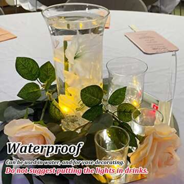 ZGWJ 100PCs Mini Led Lights for Paper Lantern, Led Balloons Light up Balloons for Neon Party Lights Easter Eggs Christmas Halloween Birthday Party Wedding Decoration