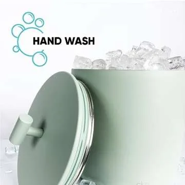 Simple Modern Insulated Ice Bucket for Stylish Entertaining