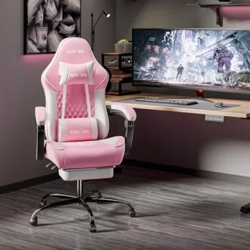 Ergonomic Gaming Chair with Massage Support and Style