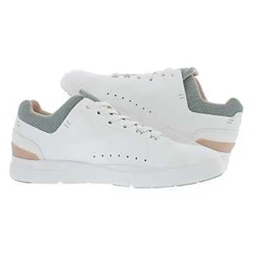 On Women's The Roger Advantage Sneakers, White/Rose, 8 Medium US