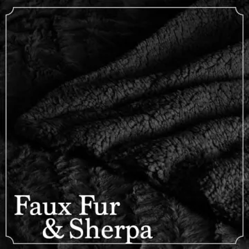 Faux Fur Throw Blanket - Soft & Cozy Home Decor