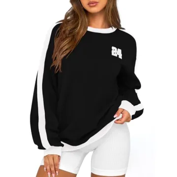 PRETTYGARDEN Oversized Sweatshirt for Cozy Style