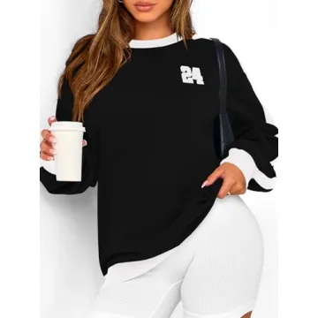 PRETTYGARDEN Oversized Sweatshirt for Cozy Style