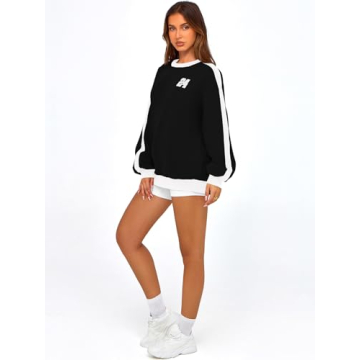PRETTYGARDEN Oversized Sweatshirt for Cozy Style