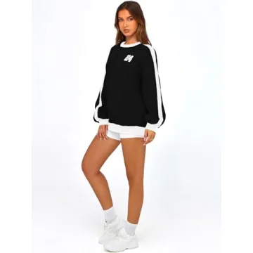 PRETTYGARDEN Oversized Sweatshirt for Cozy Style