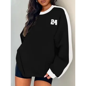 PRETTYGARDEN Oversized Sweatshirt for Cozy Style