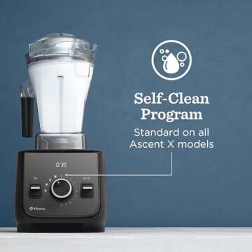 Vitamix Ascent X2 Blender with 3 Preset Programs, Self-Cleaning, 48 Oz Container